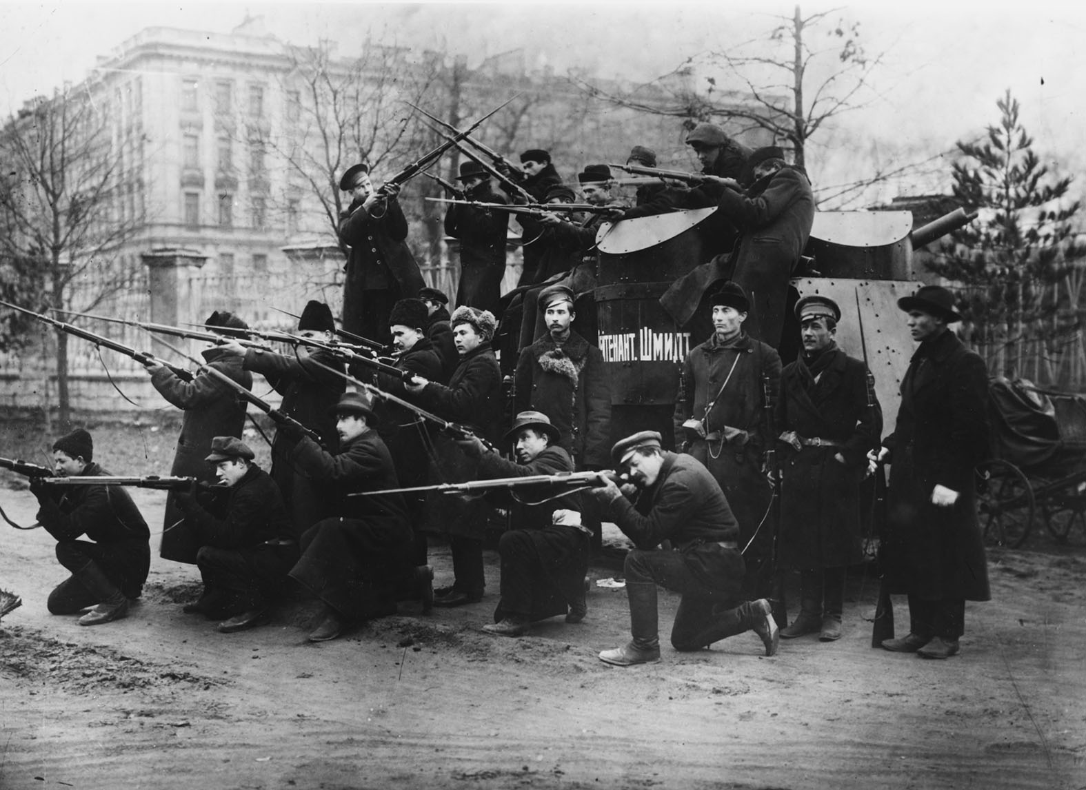 Красногвардейцы 1917 Петроград