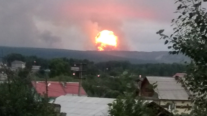 взрывы