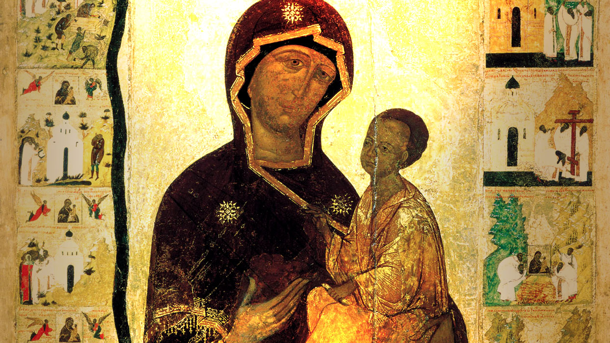 Тихвинская икона