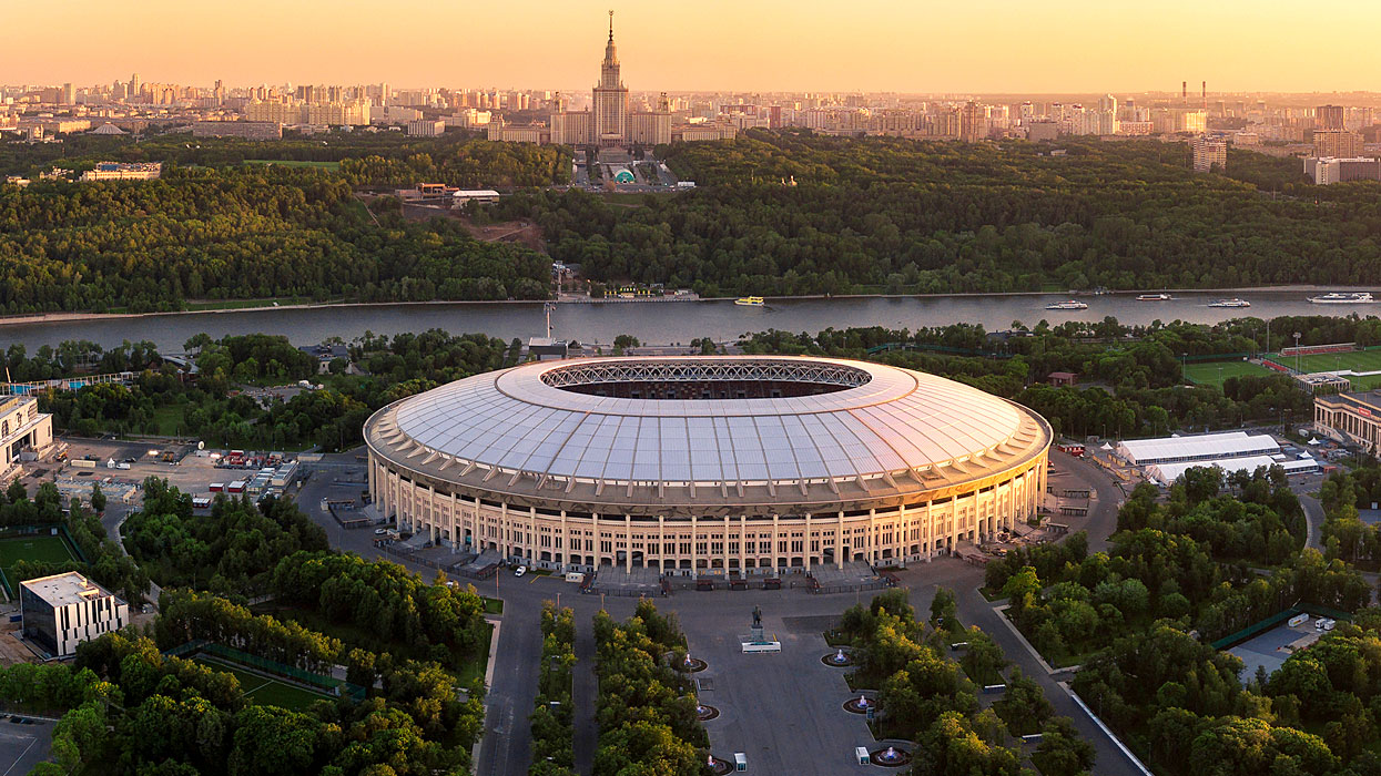 Стадион Лужники закрытый тёплый