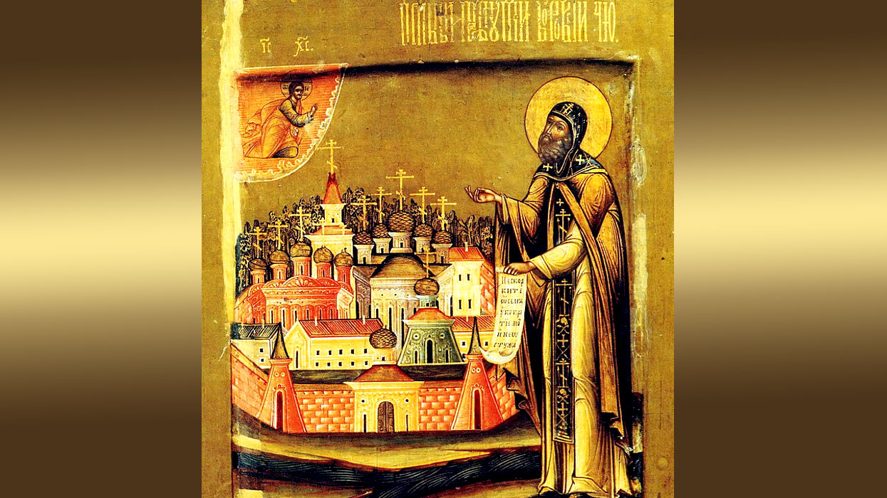 Преподобный Пафнутий Боровский. Православный календарь на 14 мая