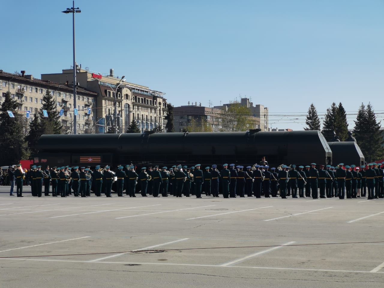 Парад Победы в Новосибирске 9 мая 2021 года: Онлайн-трансляция