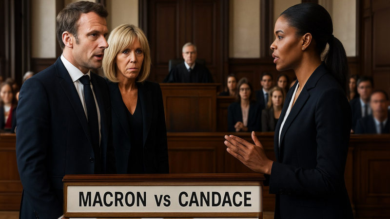 Брижит - не "одуванчик". Во Франции заявили о военном прошлом супруги Макрона