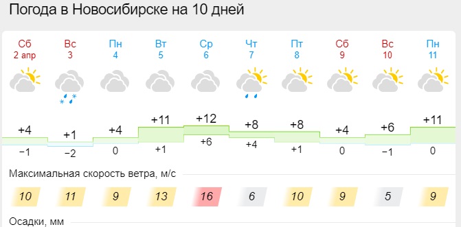 Погода на май 2024 в новосибирске гисметео