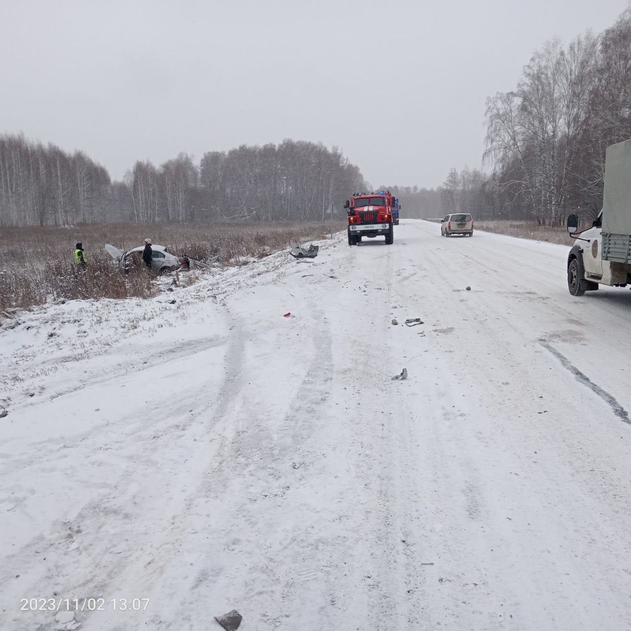 Вылетел на встречку: водитель Toyota Corolla погиб в ДТП в Новосибирской  области