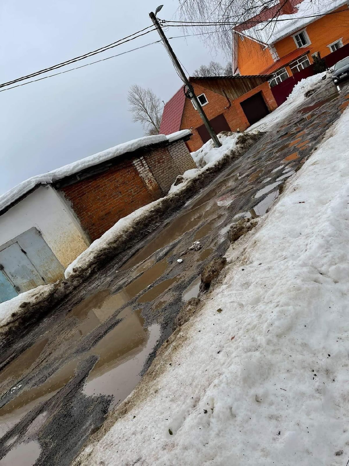 Во Владимире начали готовить городские ливнёвки к таянию снега