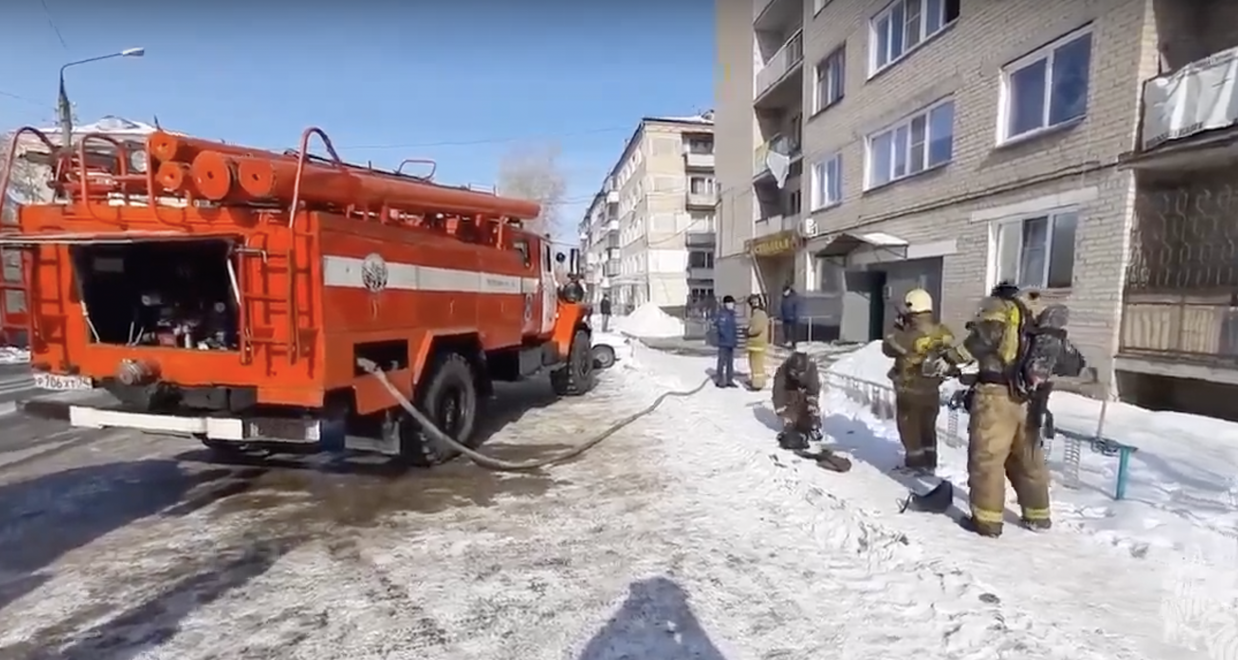 В Коркино житель многоэтажки не успел выйти из горящего дома