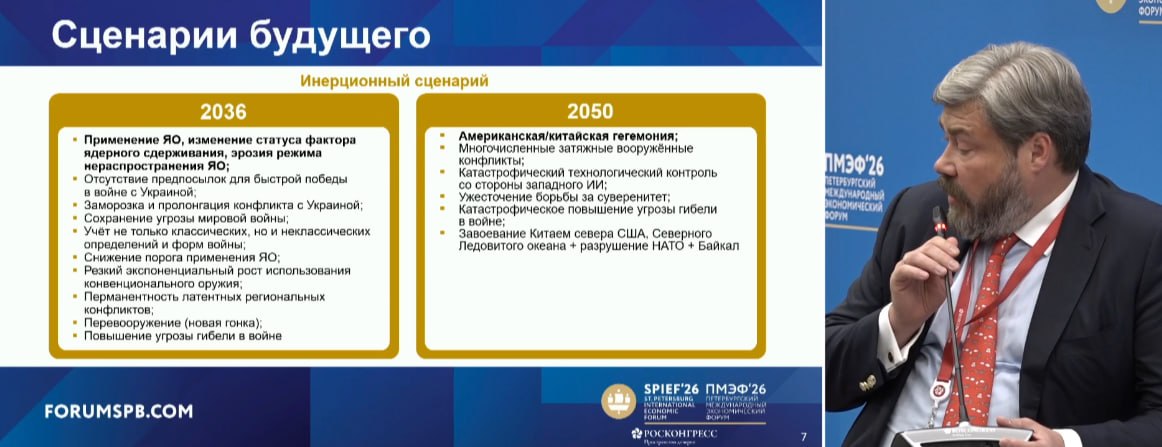 "Хороший" сценарий будущего - "похабный мир": Доклад "Россия 2050" на ПМЭФ заметили на Украине