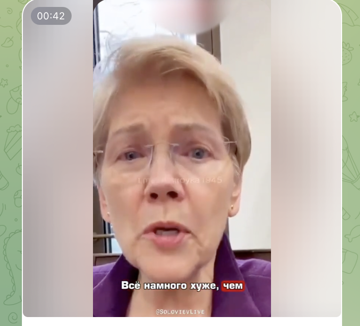 "Всё намного хуже, чем вы думаете": Сенатор Уоррен высказалась о планах Трампа по Ирану