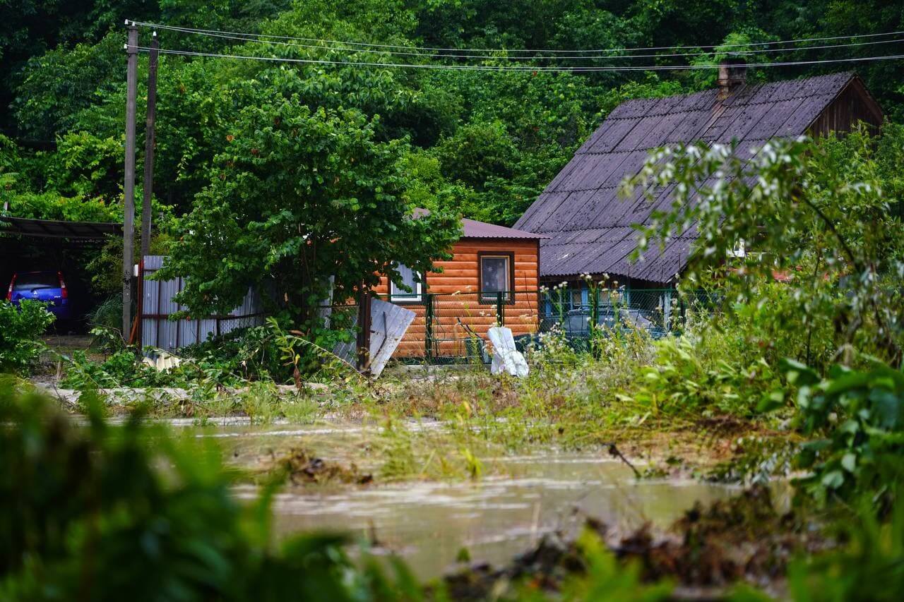 какое побережье краснодарского края не топило