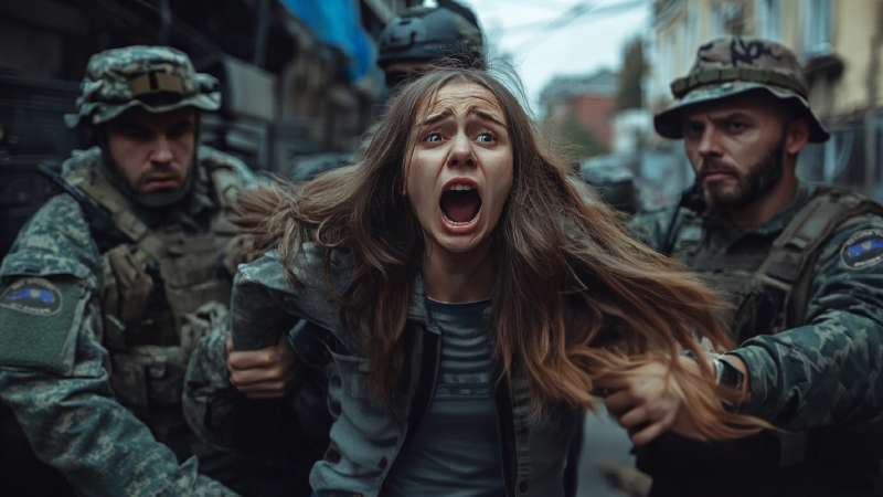 На Украине новая война: Люди взялись за ножи