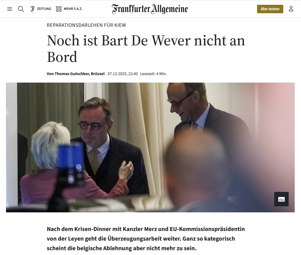 Руководство Euroclear "послало" ЕС с репарационным кредитом: Незадачливым "ворам" русских денег ответили тремя словами