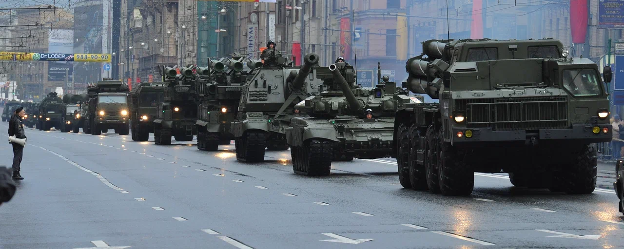 Москва. Парад военной техники на Красной площади