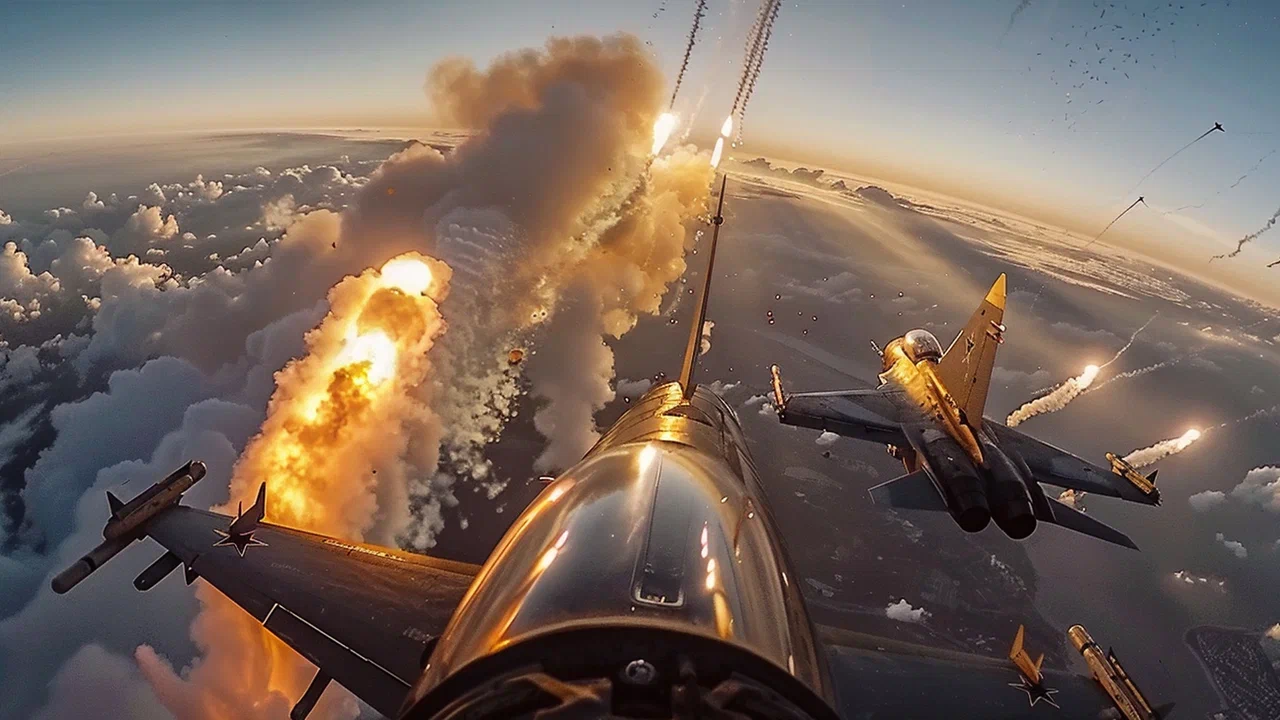 ВВС Украины с пометкой "срочно": Россия сбила Су-27. Подполковник — всё. Уничтожен. Зеленский выдвинул ультиматум. США замолкли