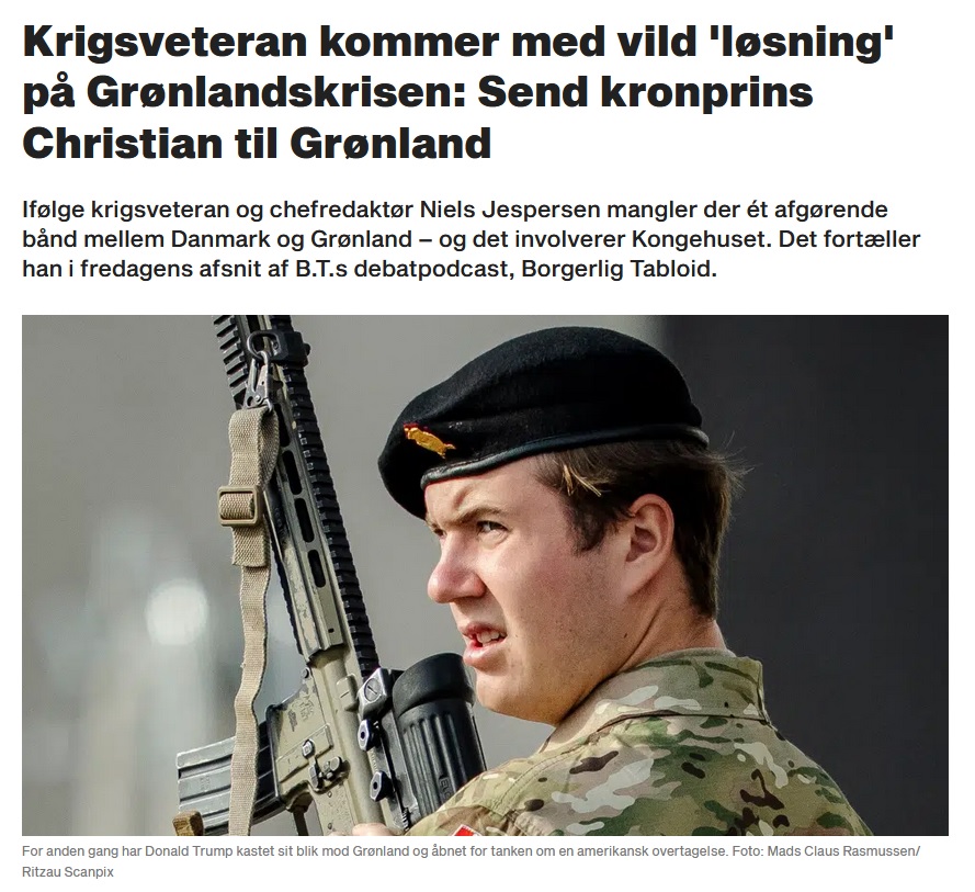 "Предложение конкретно": В Дании хотят пойти на крайнюю меру ради Гренландии