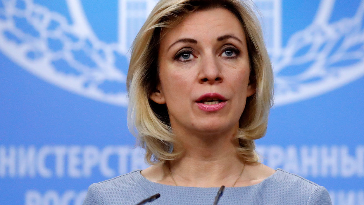 Официальный представитель МИД России Мария Захарова