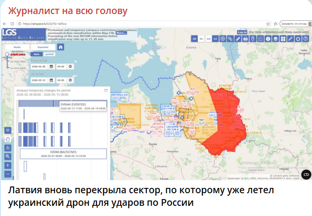 Тревожные новости: "Латвия даже не скрывает". Прибалты готовят коридоры для украинских беспилотников?