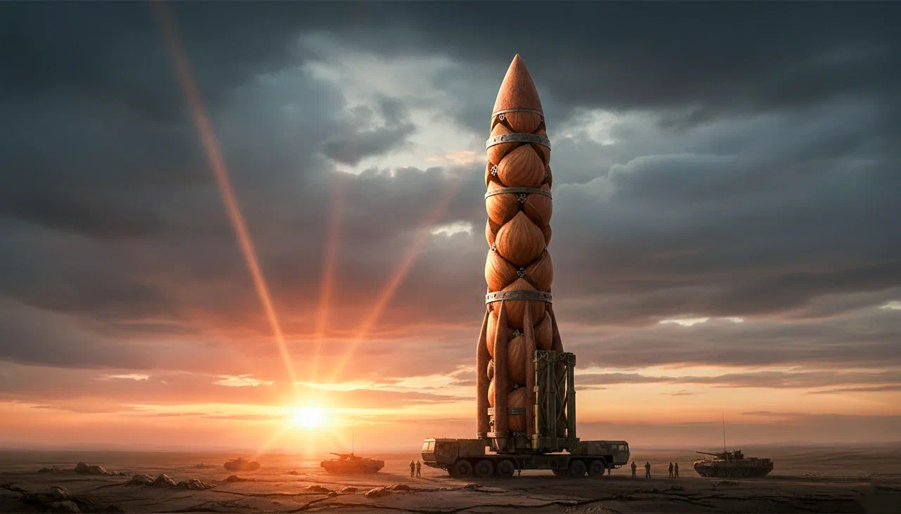 "Скоро бахнет": Пусковые ракет "Орешник" в движении