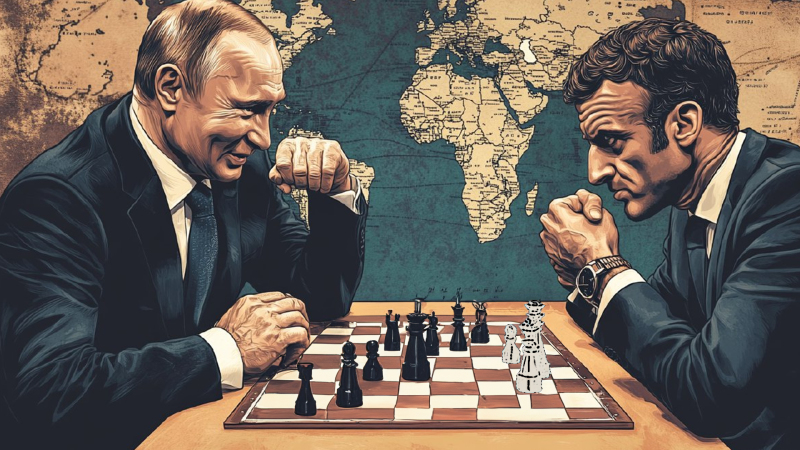 Макрон сделал ультиматум России. Путин ответил красиво. Против логики нет пойдёшь