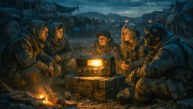 Зловещее сообщение радиостанции "Судного дня". А ведь никто не заметил