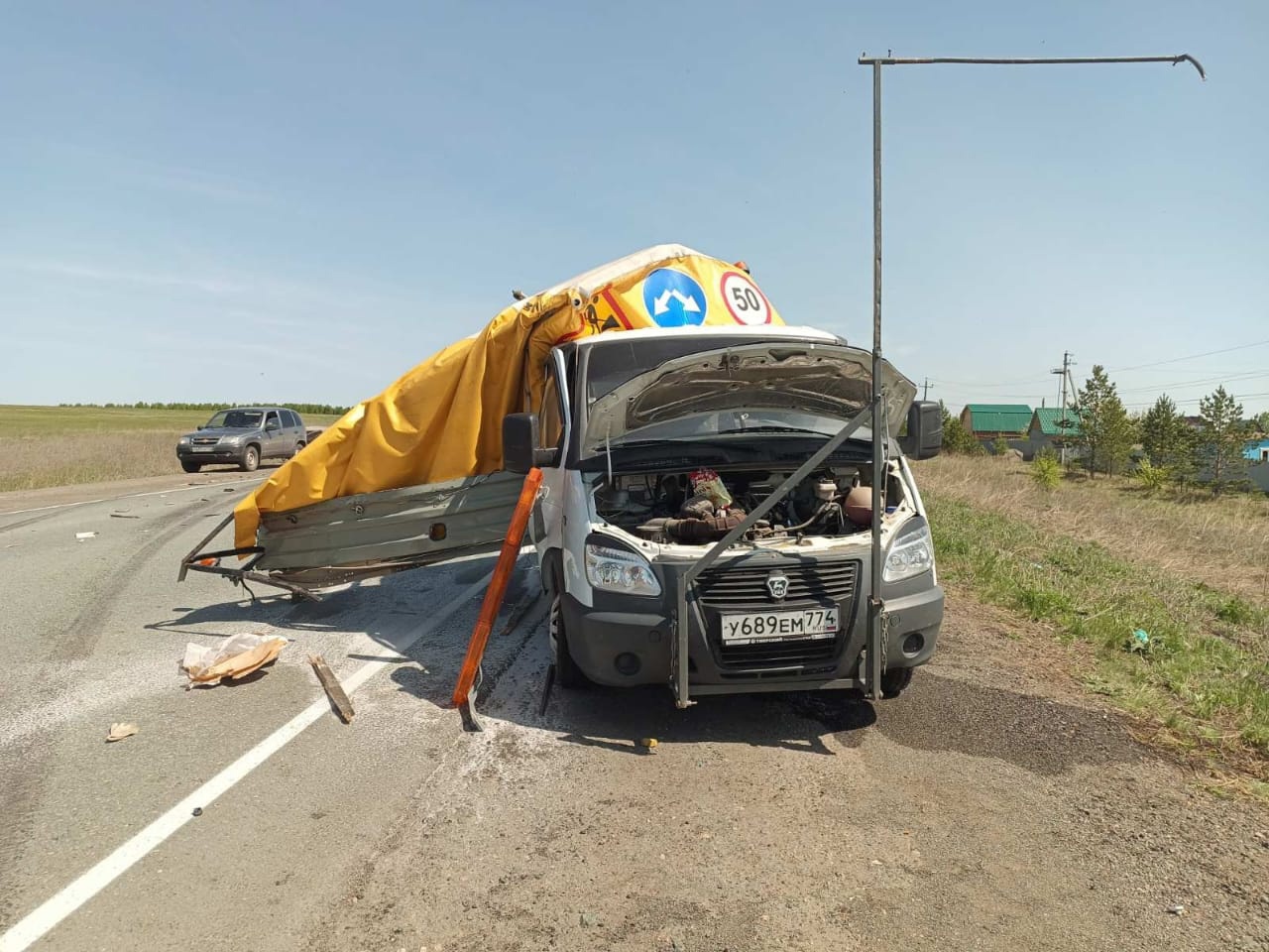 В Челябинской области грузовик 