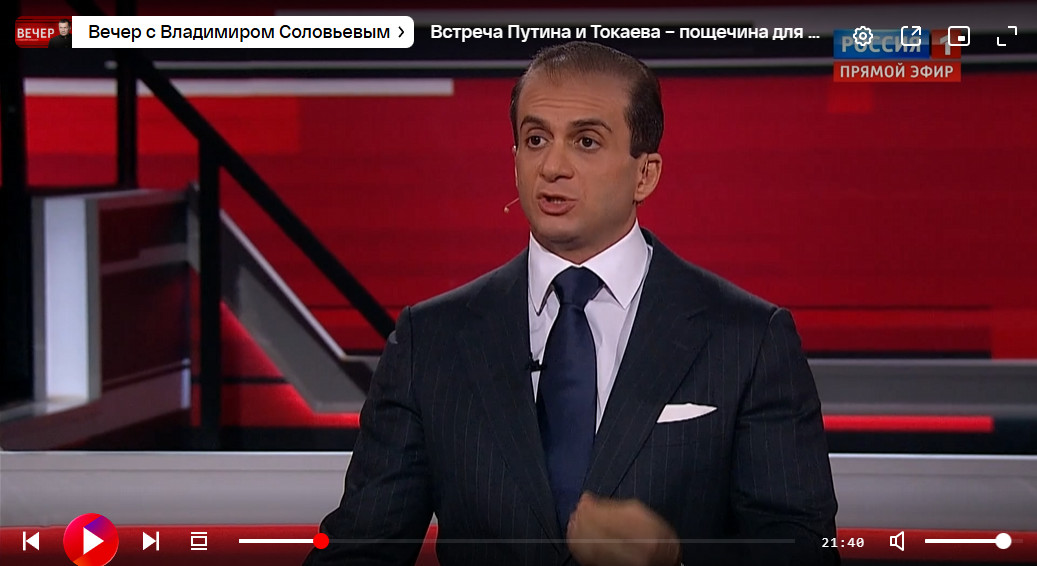 Это вызовет бурю в Лондоне: Соловьёв предложил, Сардарян поддержал