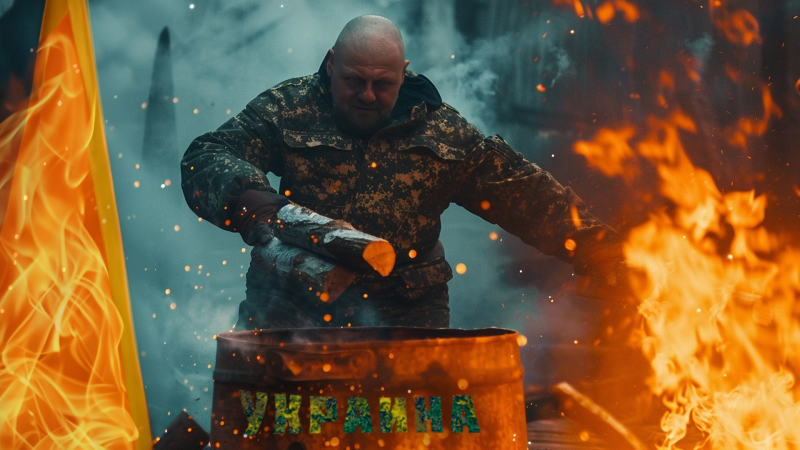 Вот не надо. Залужный пытался стать героем, а превратился в посмешище