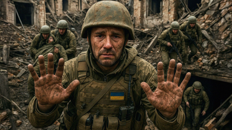 Горы тел иностранцев разбросаны у Днепра. Выжившие наёмники ВСУ сдаются в плен.  Блэкаут на Украине всё ближе