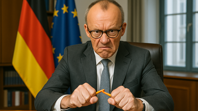 "Что будут есть в Германии?": Хазин одной фразой остудил развоевавшегося Мерца