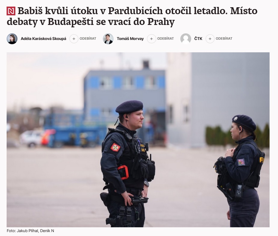 Теракт заставил премьера Чехии вернуться в Прагу: Что известно