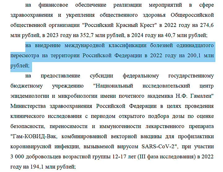 Скриншот страницы документа с сайта sozd.duma.gov.ru