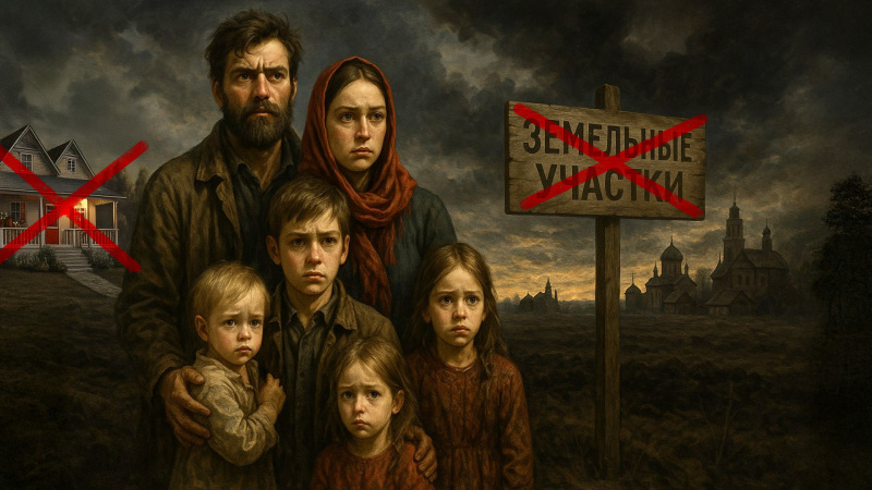 Все блага - чиновникам, а многодетным - болота и леса. В Ивановской области произошёл вопиющий случай