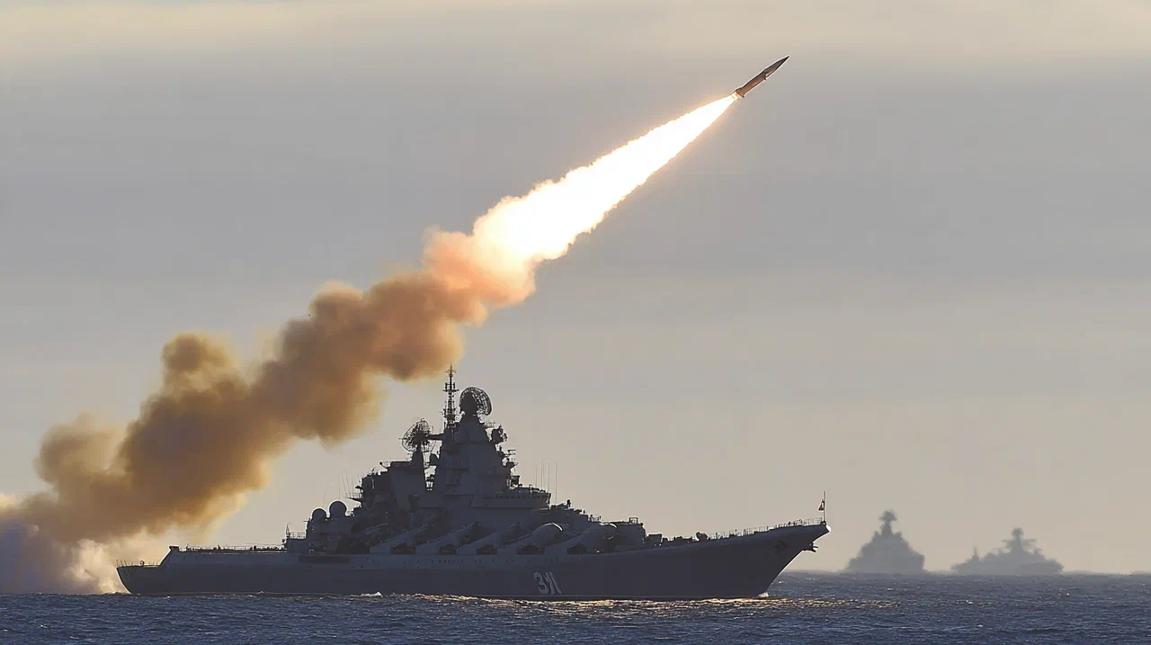 Британцев пришлось успокаивать, когда они увидели русский военный корабль