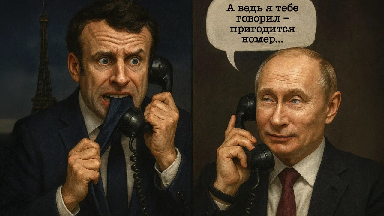 Путин предупреждал. Зря не слушали - теперь Макрон заметался