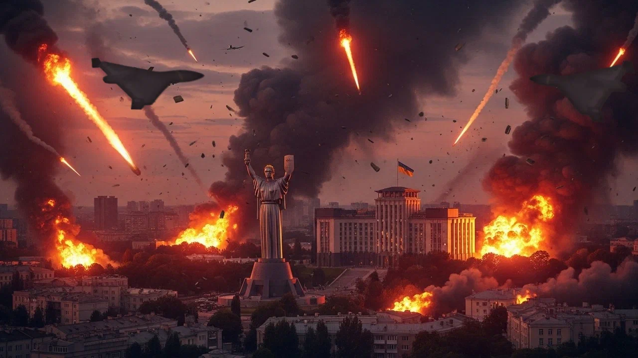 Вот это да. Мощно! Путин блеснул "самой передовой ракетой": Киев заполыхал. "Шарахнуло" центры принятия решений. Пошли уступки