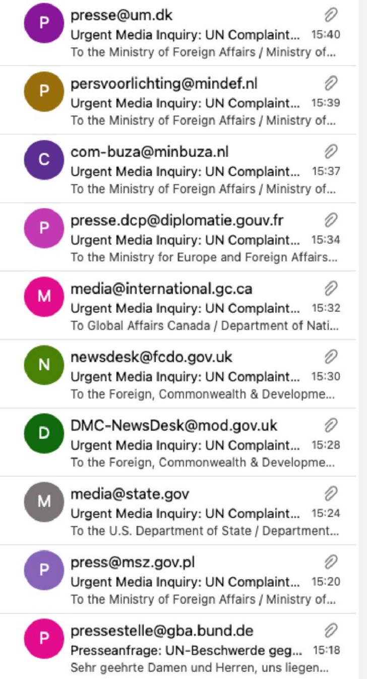 Антониу Гутерриш получил письмо об убийцах русских. И не ответил