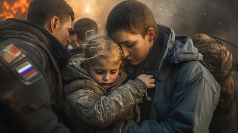 Полз несколько километров с украинской девочкой в вещмешке: Как боец СВО вынес из-под огня ребёнка. Непридуманная история