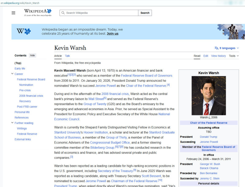 "Станет одним из великих": ФРС США возглавит "тёмная лошадка". Зачем это Трампу?