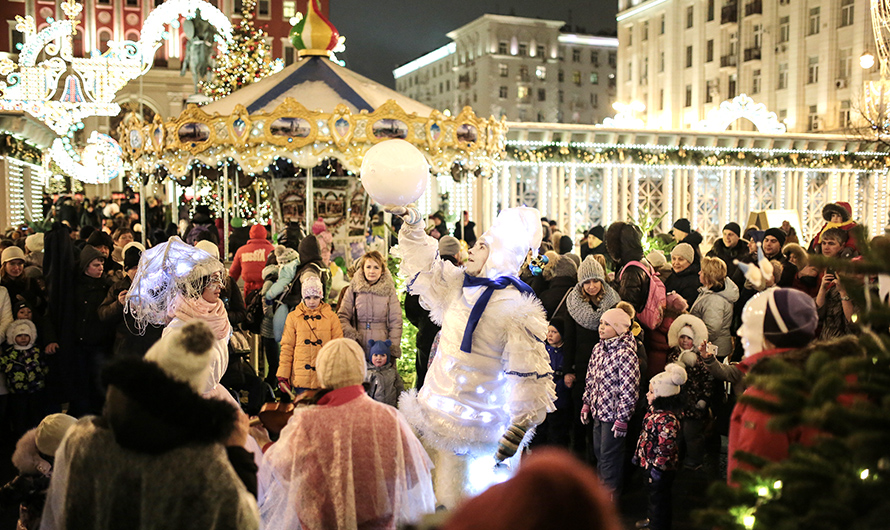 Новый Год В Округах Москвы