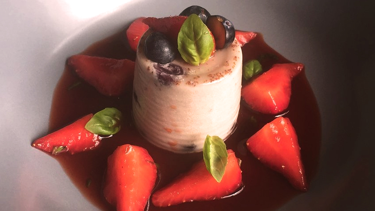 Yoghurt panna Cotta