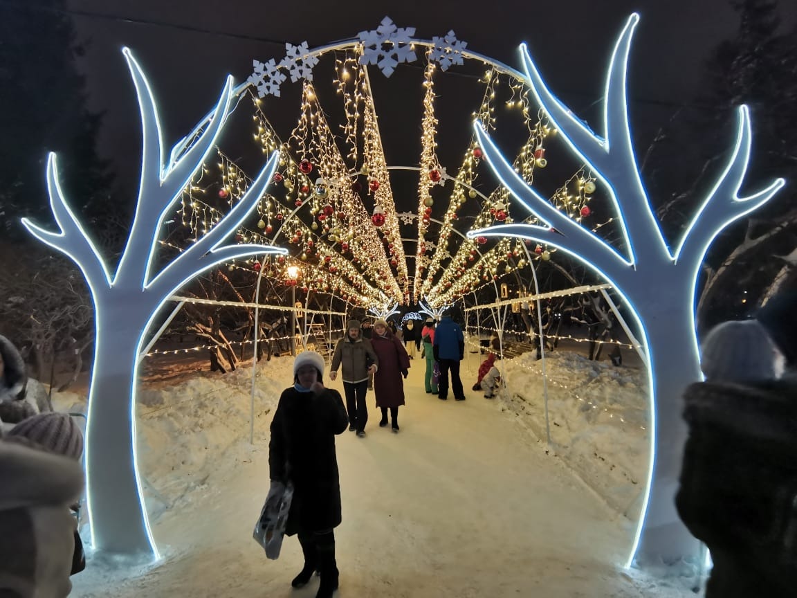 площадь ленина зимой новосибирск